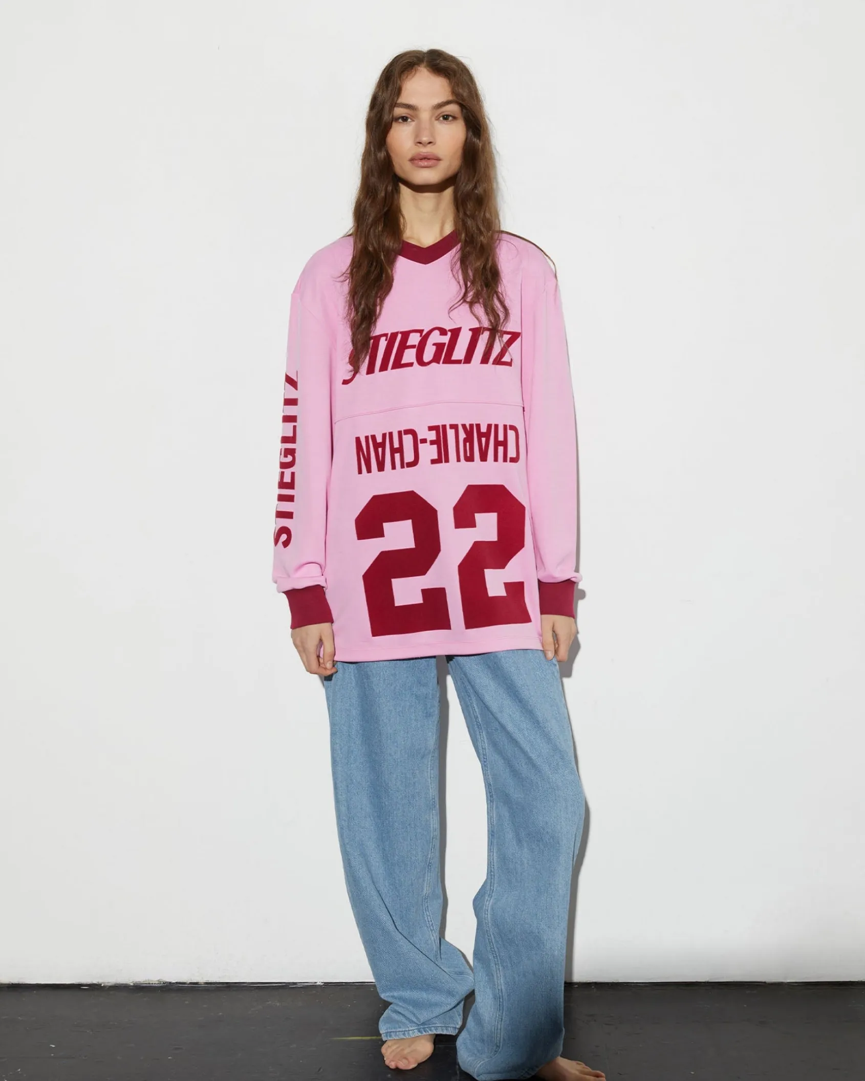 Online STIEGLITZ Azul Skate T-shirt | Pink