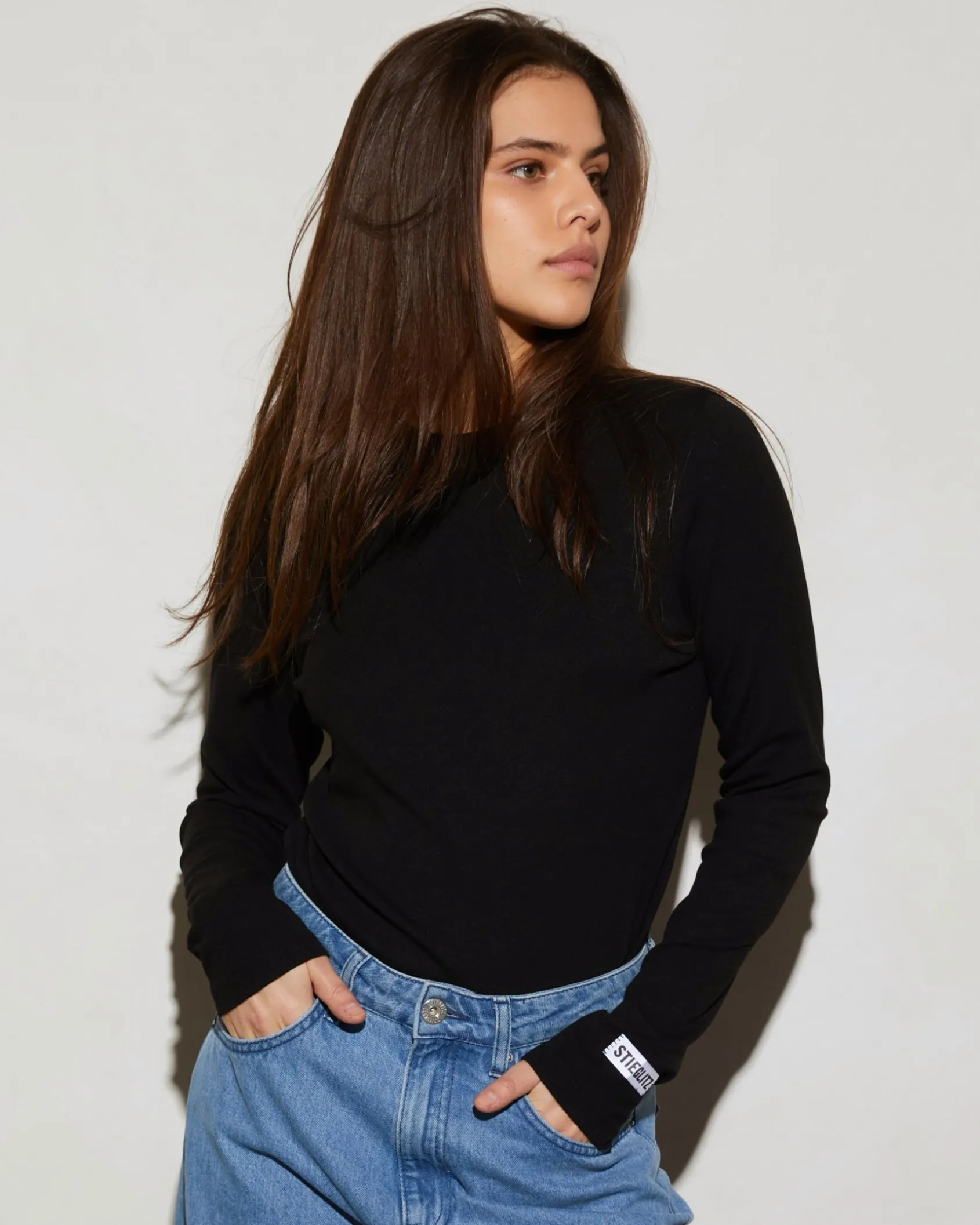 Hot STIEGLITZ Basic Longsleeve | Black