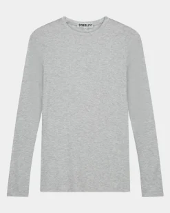 Cheap STIEGLITZ Basic Longsleeve | Melange Grey
