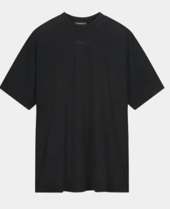 Store STIEGLITZ Basic Worn Out T-shirt | Black
