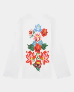 Cheap STIEGLITZ Chessa Wide Skate Longsleeve | White