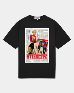 Shop STIEGLITZ Dunja Oversized T-shirt | Black