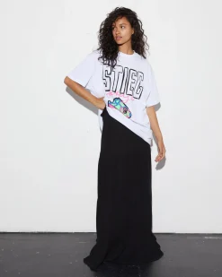 Best Sale STIEGLITZ Elena Oversized T-shirt | White