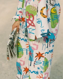 Flash Sale STIEGLITZ Friends Linnen Palazzo | White