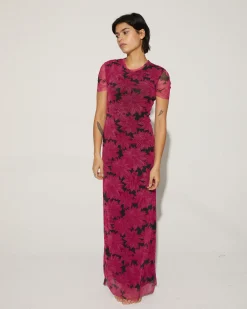 Best Sale STIEGLITZ Joan Mesh Jurk Roze