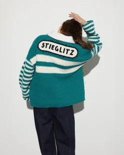 Flash Sale STIEGLITZ Kayden Crochet Jacket | Green