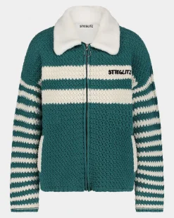 Flash Sale STIEGLITZ Kayden Crochet Jacket | Green