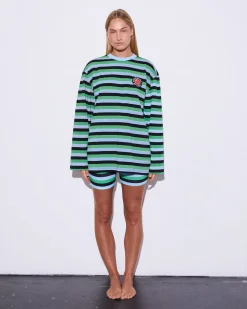 Flash Sale STIEGLITZ Leah Wide Skate Longsleeve | Blue