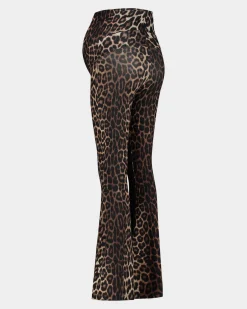 Cheap STIEGLITZ Leopard Maternity Flared Broek | Brown