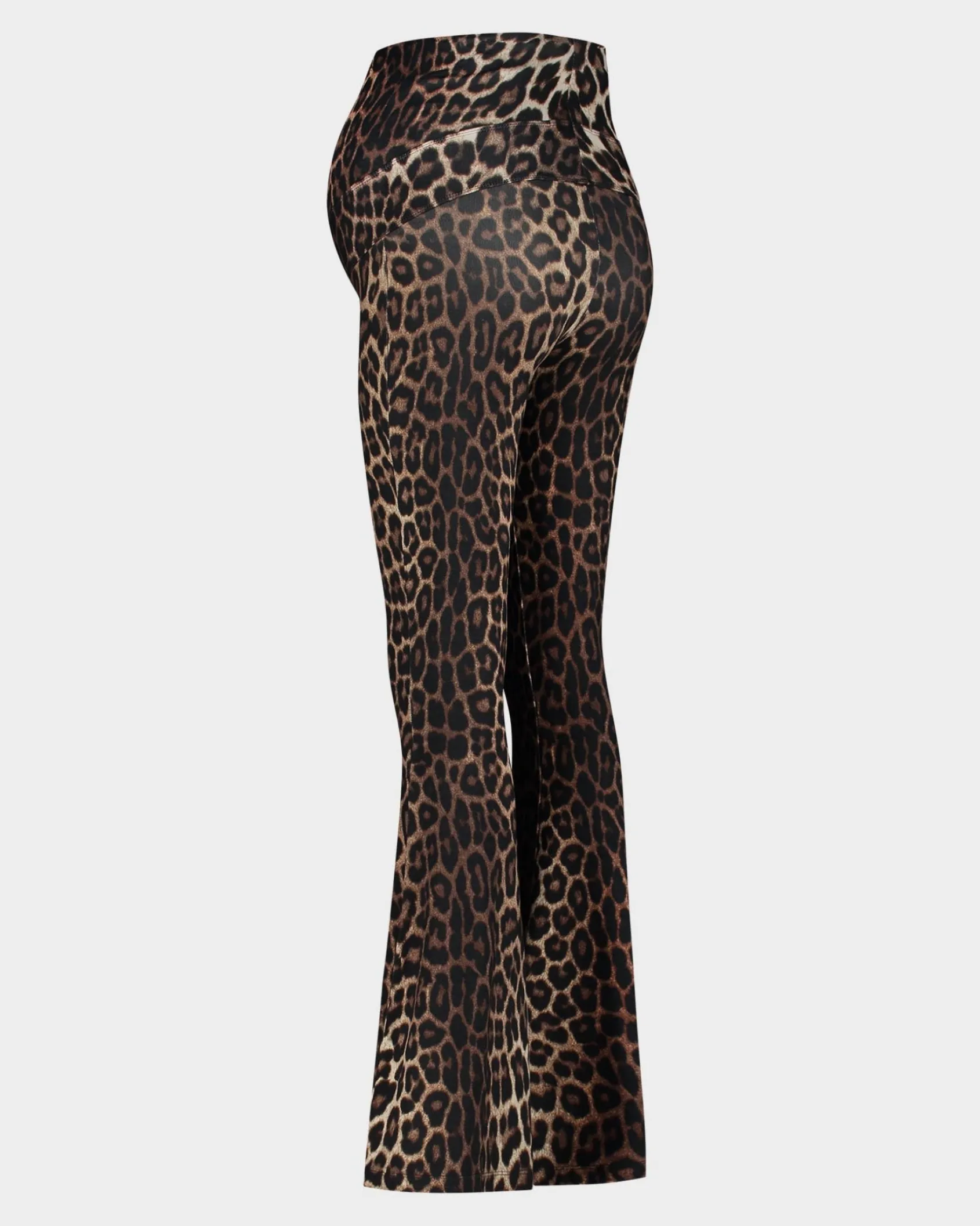 Cheap STIEGLITZ Leopard Maternity Flared Broek | Brown