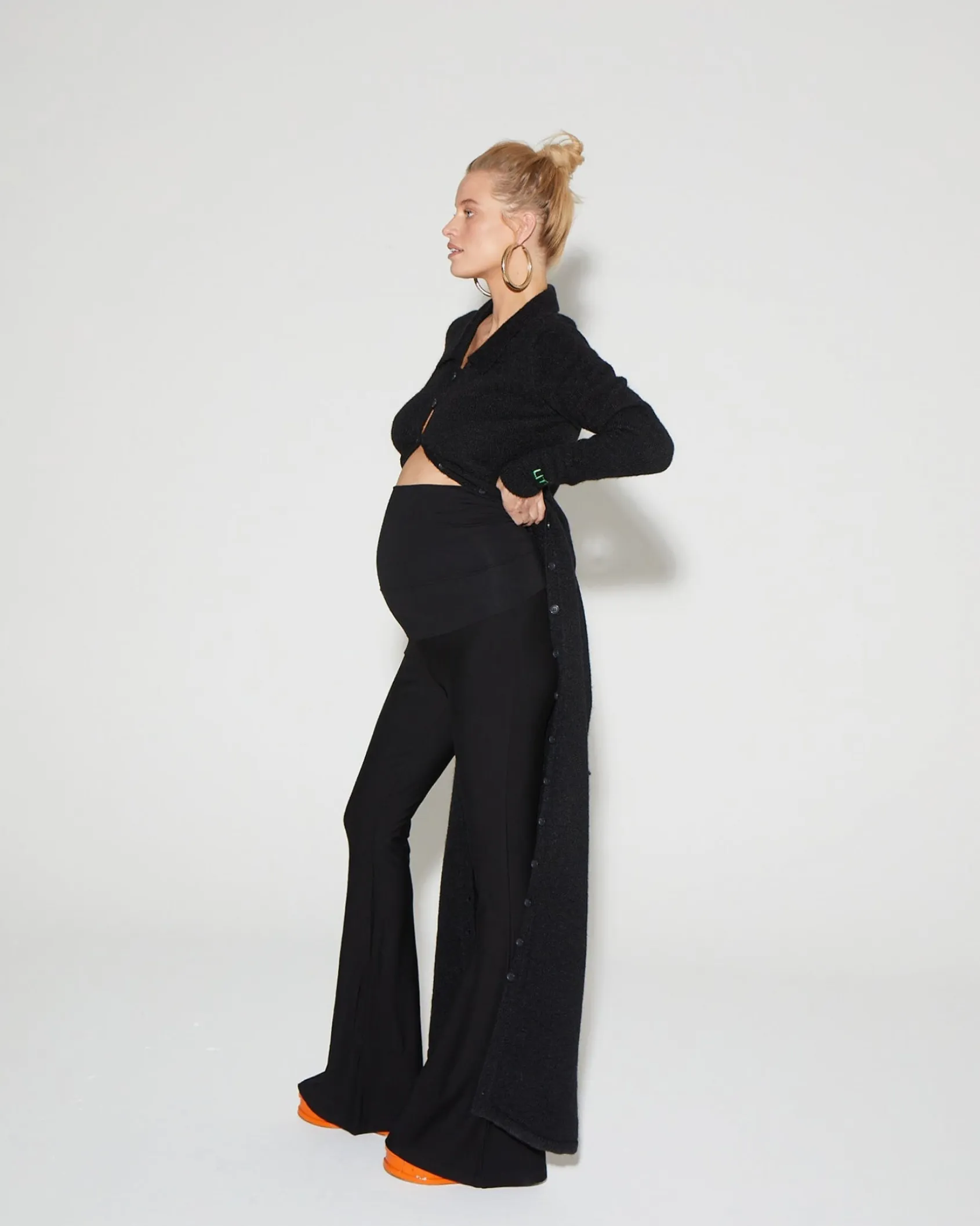 Best Sale STIEGLITZ Maternity Flared Broek | Black
