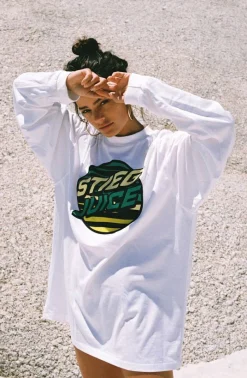 Cheap STIEGLITZ Stieg Juice Skate Longsleeve | White