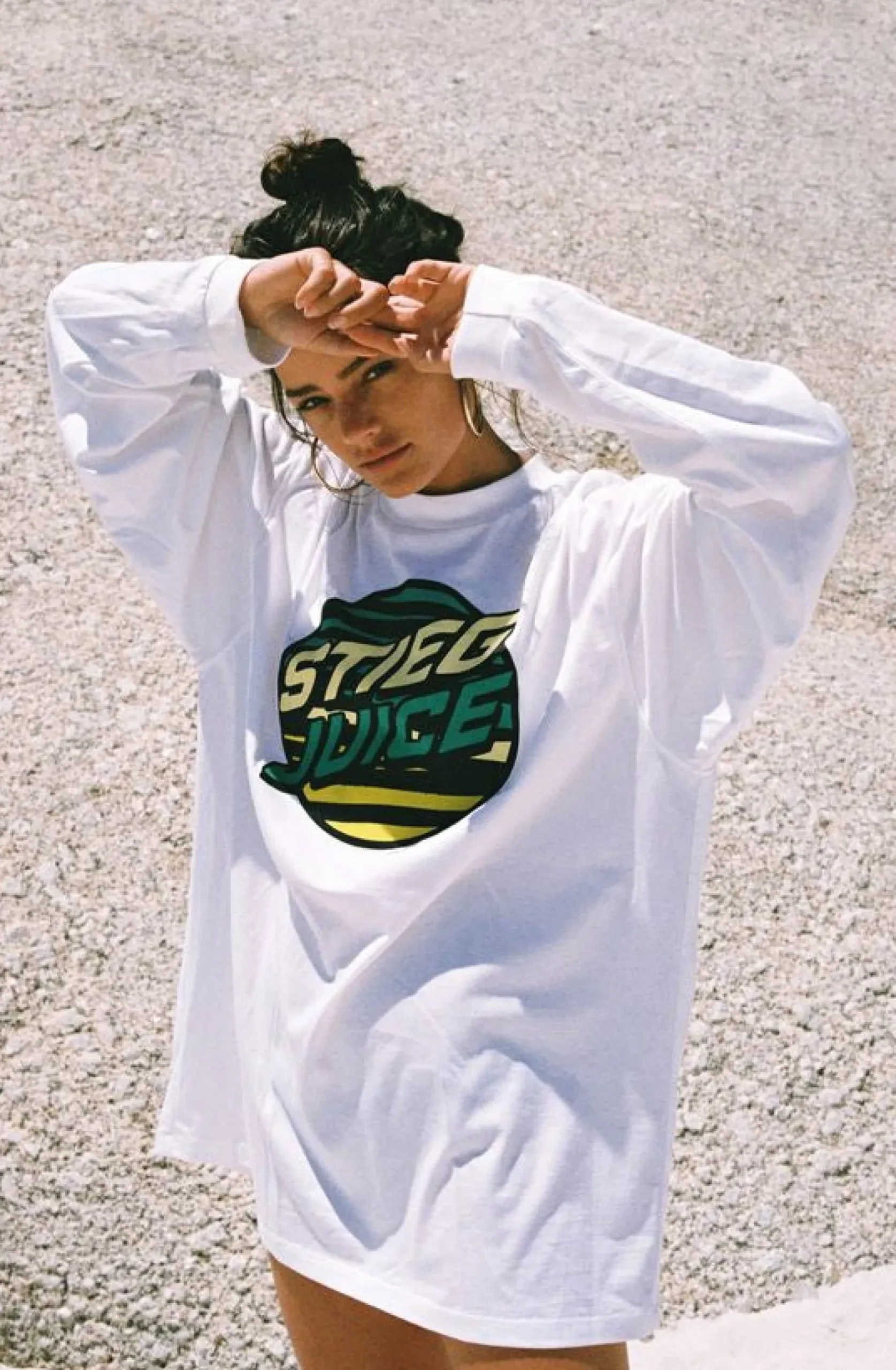 Cheap STIEGLITZ Stieg Juice Skate Longsleeve | White