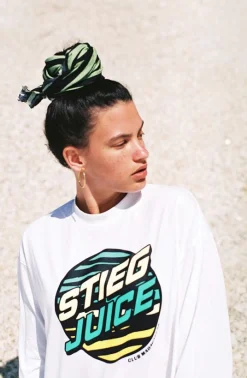Cheap STIEGLITZ Stieg Juice Skate Longsleeve | White