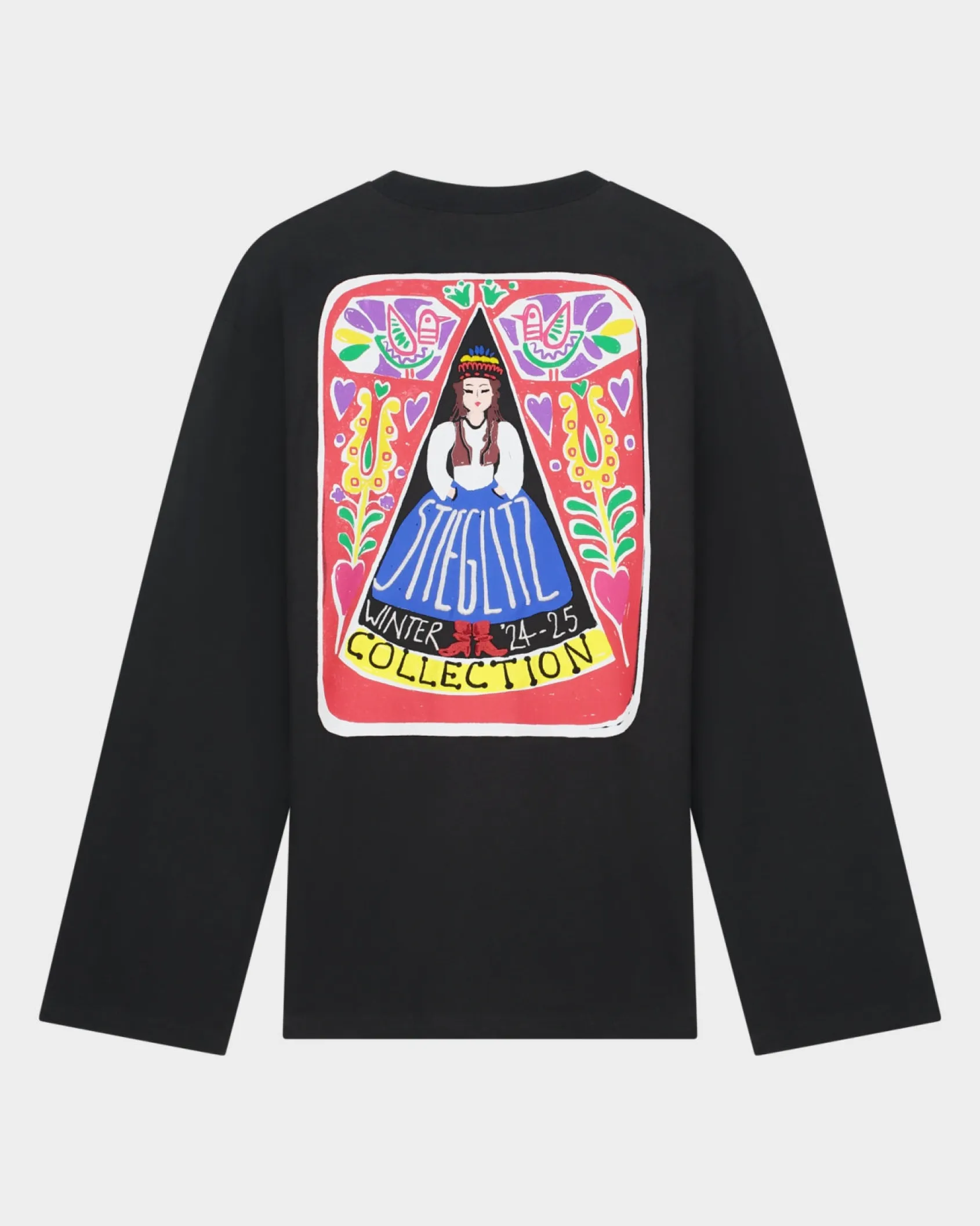 New STIEGLITZ Suzana Wide Skate Longsleeve | Black