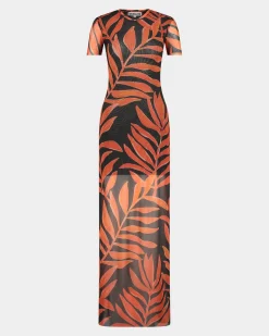 Shop STIEGLITZ Tais Mesh Jurk | Orange