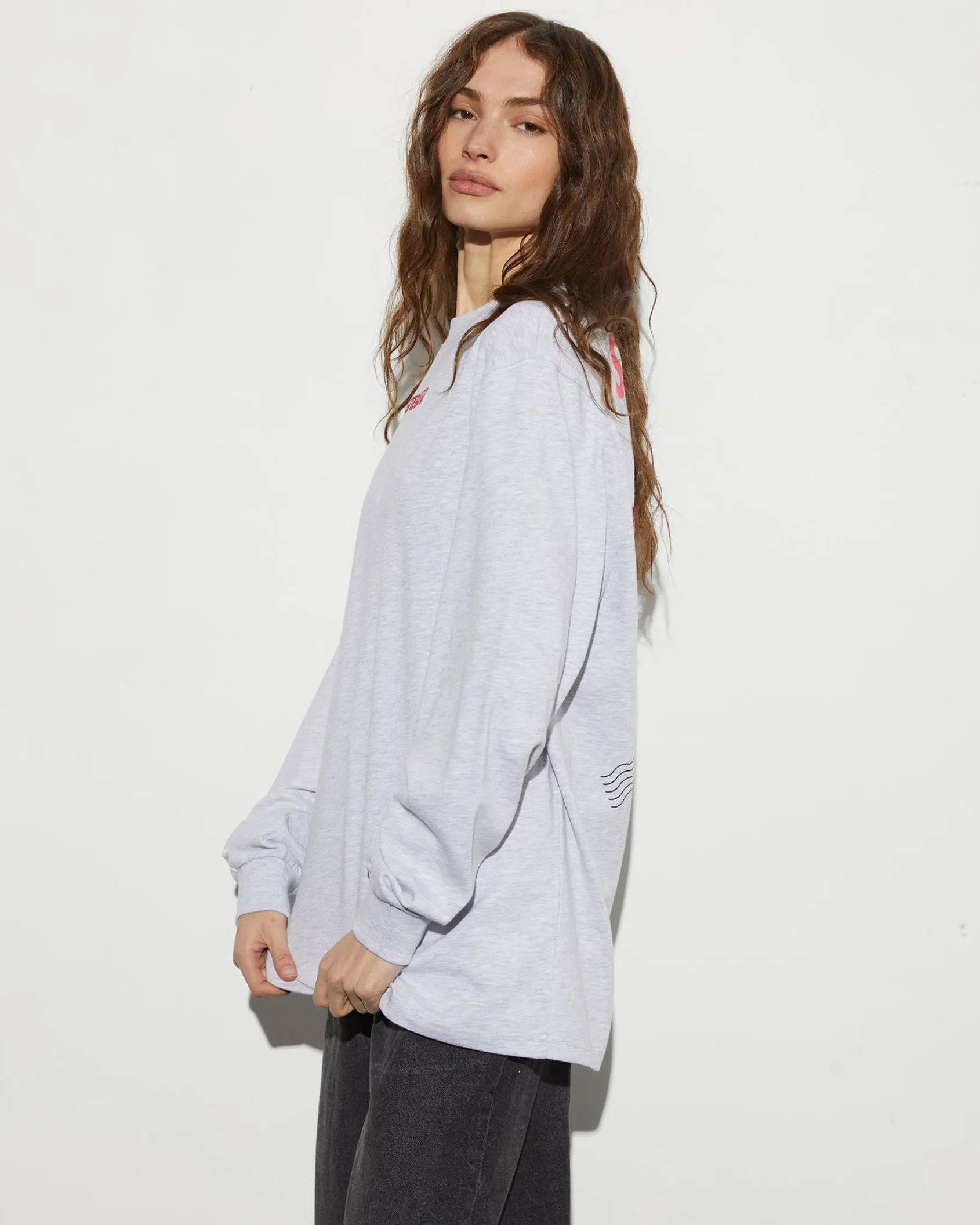 Flash Sale STIEGLITZ Tereza Skate Longsleeve | Melange Grey
