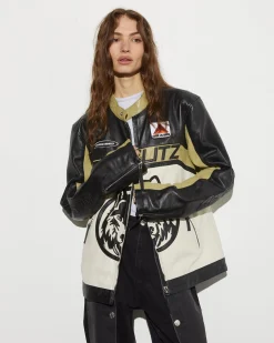 Fashion STIEGLITZ Victor Leather Jacket | Black