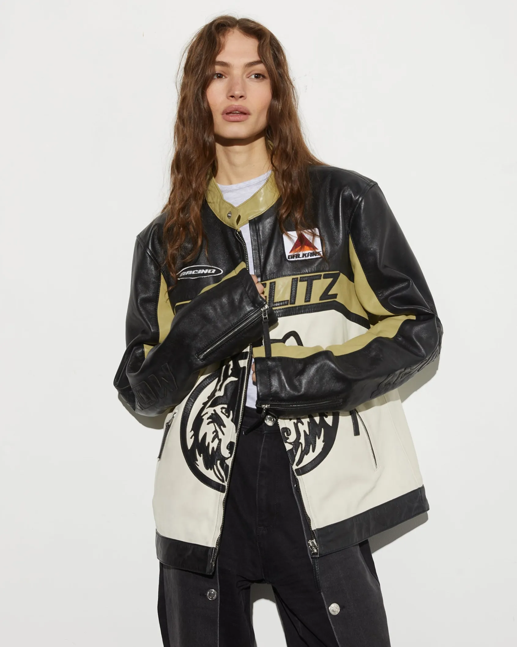 Fashion STIEGLITZ Victor Leather Jacket | Black
