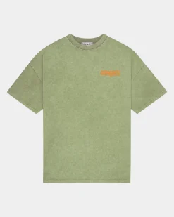 Fashion STIEGLITZ World Of Stieg Oversized T-shirt | Green