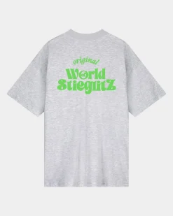 Best Sale STIEGLITZ World Of Stieg Oversized T-shirt | Melange Grey