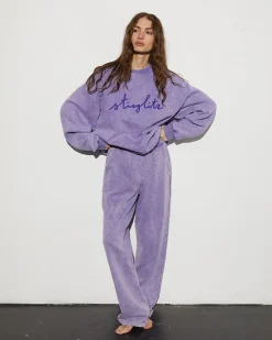 Shop STIEGLITZ Worn Out Sweater | Washed Purple