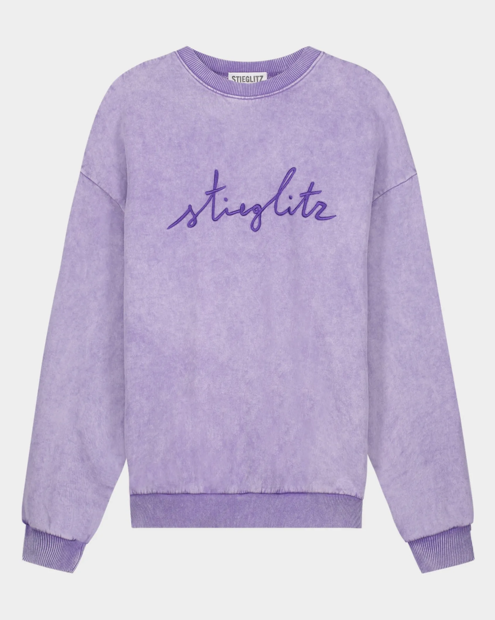Shop STIEGLITZ Worn Out Sweater | Washed Purple